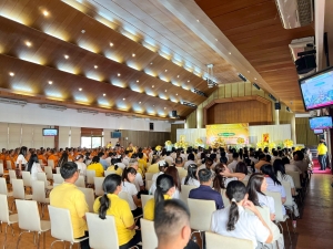 มรภ.เทพสตรี ร่วมพิธีเจริญพระพุทธมนต์ถวายพระพรชัยมงคลแด่ พระบาทสมเด็จพระเจ้าอยู่หัว และพระบรมวงศานุวงศ์ ประจำปี พ.ศ. 2568 ครั้งที่ 2