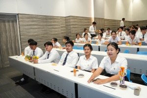 สาขาวิชารัฐประศาสนศาสตร์จัดโครงการเตรียมความพร้อมสู่ตลาดแรงงานสำหรับนักศึกษาภาคปกติ