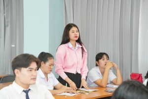 สาขาวิชาการท่องเที่ยวและธุรกิจบริการจัดโครงการพัฒนาทักษะการสื่อสารภาษาอังกฤษสำหรับงานด้านการท่องเที่ยวและธุรกิจบริการ