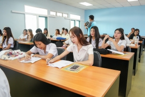 สาขาวิชาการท่องเที่ยวและธุรกิจบริการจัดโครงการพัฒนาทักษะการสื่อสารภาษาอังกฤษสำหรับงานด้านการท่องเที่ยวและธุรกิจบริการ