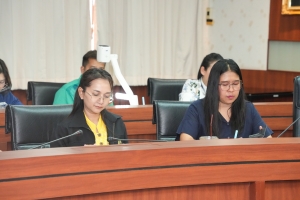 การประชุม คกก.บริหารงานกิจการนักศึกษา ครั้งที่ 1/68