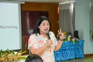 คณะวิทยาการจัดการจัดอบรมหลักสูตรการตลาดและการสร้างผลิตภัณฑ์เชิงสร้างสรรค์ด้วยนวัตกรรม