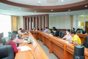 มรภ.เทพสตรี จัดประชุมเตรียมความพร้อมการจัดโครงการจัดทำสื่อนวัตกรรมทางการศึกษาและอบรมเชิงปฏิบัติการพัฒนาทักษะการใช้สื่ออย่างมีประสิทธิภาพ