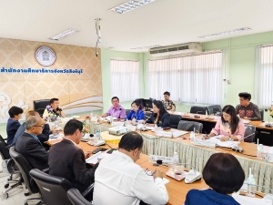 อธิการบดี มรภ.เทพสตรี ร่วมการประชุม คกก.ศึกษาธิการ จ.สิงห์บุรี ครั้งที่ 2/68