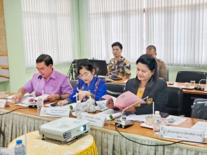 อธิการบดี มรภ.เทพสตรี ร่วมการประชุม คกก.ศึกษาธิการ จ.สิงห์บุรี ครั้งที่ 2/68