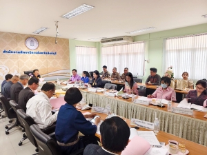 อธิการบดี มรภ.เทพสตรี ร่วมการประชุม คกก.ศึกษาธิการ จ.สิงห์บุรี ครั้งที่ 2/68