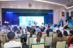 อธิการบดี มรภ.เทพสตรี เป็นประธานเปิดงานเฉลิมฉลองการสำเร็จการศึกษาของนักเรียนระดับ K3 ของ รร.สามารถคิด
