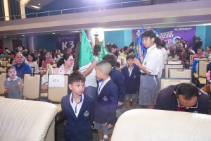 อธิการบดี มรภ.เทพสตรี เป็นประธานเปิดงานเฉลิมฉลองการสำเร็จการศึกษาของนักเรียนระดับ K3 ของ รร.สามารถคิด