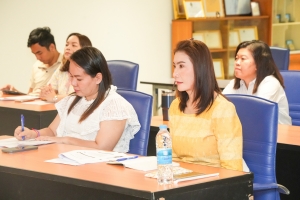 คณะมนุษยศาสตร์ฯ จัดโครงการพัฒนาบุคลากรสายวิชาการในการเข้าสู่ตำแหน่งทางวิชาการ