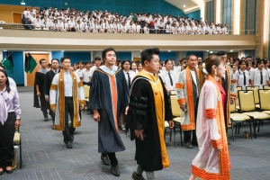 รร.สาธิต มรภ.เทพสตรี จัดพิธีมอบประกาศนียบัตรการสำเร็จการศึกษาแก่นักเรียนสาธิต ม.3 และ ม.6 และกิจกรรมปัจฉิมนิเทศ ประจำปีการศึกษา 2567
