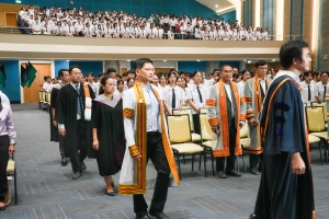 รร.สาธิต มรภ.เทพสตรี จัดพิธีมอบประกาศนียบัตรการสำเร็จการศึกษาแก่นักเรียนสาธิต ม.3 และ ม.6 และกิจกรรมปัจฉิมนิเทศ ประจำปีการศึกษา 2567