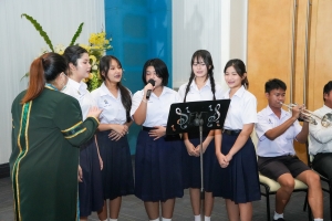 รร.สาธิต มรภ.เทพสตรี จัดพิธีมอบประกาศนียบัตรการสำเร็จการศึกษาแก่นักเรียนสาธิต ม.3 และ ม.6 และกิจกรรมปัจฉิมนิเทศ ประจำปีการศึกษา 2567