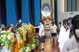 รร.สาธิต มรภ.เทพสตรี จัดพิธีมอบประกาศนียบัตรการสำเร็จการศึกษาแก่นักเรียนสาธิต ม.3 และ ม.6 และกิจกรรมปัจฉิมนิเทศ ประจำปีการศึกษา 2567