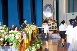 รร.สาธิต มรภ.เทพสตรี จัดพิธีมอบประกาศนียบัตรการสำเร็จการศึกษาแก่นักเรียนสาธิต ม.3 และ ม.6 และกิจกรรมปัจฉิมนิเทศ ประจำปีการศึกษา 2567