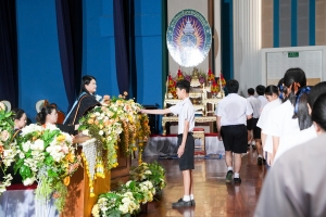 รร.สาธิต มรภ.เทพสตรี จัดพิธีมอบประกาศนียบัตรการสำเร็จการศึกษาแก่นักเรียนสาธิต ม.3 และ ม.6 และกิจกรรมปัจฉิมนิเทศ ประจำปีการศึกษา 2567