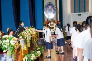รร.สาธิต มรภ.เทพสตรี จัดพิธีมอบประกาศนียบัตรการสำเร็จการศึกษาแก่นักเรียนสาธิต ม.3 และ ม.6 และกิจกรรมปัจฉิมนิเทศ ประจำปีการศึกษา 2567