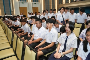 รร.สาธิต มรภ.เทพสตรี จัดพิธีมอบประกาศนียบัตรการสำเร็จการศึกษาแก่นักเรียนสาธิต ม.3 และ ม.6 และกิจกรรมปัจฉิมนิเทศ ประจำปีการศึกษา 2567