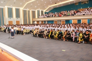 รร.สาธิต มรภ.เทพสตรี จัดพิธีมอบประกาศนียบัตรการสำเร็จการศึกษาแก่นักเรียนสาธิต ม.3 และ ม.6 และกิจกรรมปัจฉิมนิเทศ ประจำปีการศึกษา 2567