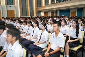 รร.สาธิต มรภ.เทพสตรี จัดพิธีมอบประกาศนียบัตรการสำเร็จการศึกษาแก่นักเรียนสาธิต ม.3 และ ม.6 และกิจกรรมปัจฉิมนิเทศ ประจำปีการศึกษา 2567