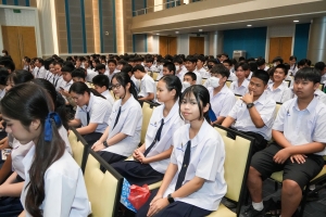 รร.สาธิต มรภ.เทพสตรี จัดพิธีมอบประกาศนียบัตรการสำเร็จการศึกษาแก่นักเรียนสาธิต ม.3 และ ม.6 และกิจกรรมปัจฉิมนิเทศ ประจำปีการศึกษา 2567