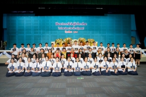 รร.สาธิต มรภ.เทพสตรี จัดพิธีมอบประกาศนียบัตรการสำเร็จการศึกษาแก่นักเรียนสาธิต ม.3 และ ม.6 และกิจกรรมปัจฉิมนิเทศ ประจำปีการศึกษา 2567