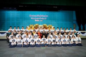 รร.สาธิต มรภ.เทพสตรี จัดพิธีมอบประกาศนียบัตรการสำเร็จการศึกษาแก่นักเรียนสาธิต ม.3 และ ม.6 และกิจกรรมปัจฉิมนิเทศ ประจำปีการศึกษา 2567