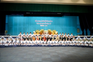 รร.สาธิต มรภ.เทพสตรี จัดพิธีมอบประกาศนียบัตรการสำเร็จการศึกษาแก่นักเรียนสาธิต ม.3 และ ม.6 และกิจกรรมปัจฉิมนิเทศ ประจำปีการศึกษา 2567