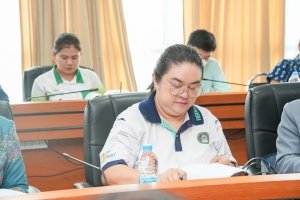 การประชุม คกก.ติดตามเร่งรัดผลการดำเนินงานตามตัวชี้วัดของแผนปฏิบัติราชการ ประจำปีงบประมาณ พ.ศ. 2568 ครั้งที่ 2/68