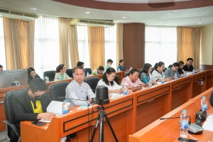 การประชุม คกก.ติดตามเร่งรัดผลการดำเนินงานตามตัวชี้วัดของแผนปฏิบัติราชการ ประจำปีงบประมาณ พ.ศ. 2568 ครั้งที่ 2/68