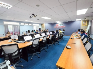 กองบริการการศึกษา จัดประชุมหารือแนวทางการพัฒนาคุณภาพการจัดการศึกษา มรภ.เทพสตรี