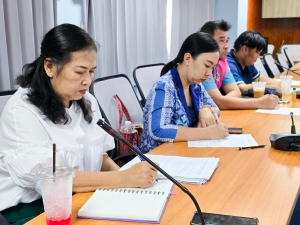 กองบริการการศึกษา จัดประชุมหารือแนวทางการพัฒนาคุณภาพการจัดการศึกษา มรภ.เทพสตรี
