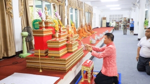 คณะครุศาสตร์ เป็นผู้แทน มรภ.เทพสตรี ร่วมโครงการ ผู้ว่าฯ พาแต่งไทย หิ้วปิ่นโตทำบุญ เกื้อกูลพระพุทธศาสนา รักษาสิ่งแวดล้อม จ.ลพบุรี ในวันธรรมสวนะ ประจำเดือนมีนาคม พ.ศ. 2568