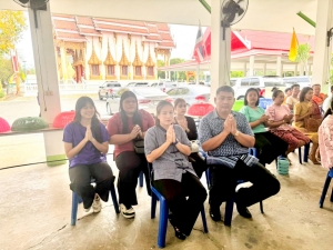 คณะครุศาสตร์ เป็นผู้แทน มรภ.เทพสตรี ร่วมโครงการ ผู้ว่าฯ พาแต่งไทย หิ้วปิ่นโตทำบุญ เกื้อกูลพระพุทธศาสนา รักษาสิ่งแวดล้อม จ.ลพบุรี ในวันธรรมสวนะ ประจำเดือนมีนาคม พ.ศ. 2568