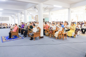 คณะครุศาสตร์ เป็นผู้แทน มรภ.เทพสตรี ร่วมโครงการ ผู้ว่าฯ พาแต่งไทย หิ้วปิ่นโตทำบุญ เกื้อกูลพระพุทธศาสนา รักษาสิ่งแวดล้อม จ.ลพบุรี ในวันธรรมสวนะ ประจำเดือนมีนาคม พ.ศ. 2568