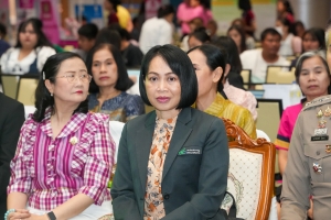 มรภ.เทพสตรี ร่วมพิธีเปิดงานมหกรรมแก้หนี้ สร้างวิถีแห่งความเป็นธรรม ปีที่ 2 จ.ลพบุรี