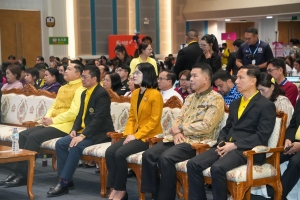 มรภ.เทพสตรี ร่วมพิธีเปิดงานมหกรรมแก้หนี้ สร้างวิถีแห่งความเป็นธรรม ปีที่ 2 จ.ลพบุรี