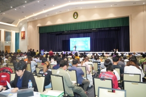 มรภ.เทพสตรี ร่วมพิธีเปิดงานมหกรรมแก้หนี้ สร้างวิถีแห่งความเป็นธรรม ปีที่ 2 จ.ลพบุรี