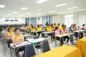กองพัฒนานักศึกษาจัดประชุมเชิงปฏิบัติการพัฒนาทักษะอาจารย์ที่ปรึกษาตามกระบวนการวิศวกรสังคม