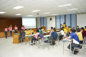 กองพัฒนานักศึกษาจัดประชุมเชิงปฏิบัติการพัฒนาทักษะอาจารย์ที่ปรึกษาตามกระบวนการวิศวกรสังคม