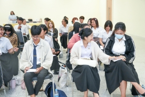 สาขาวิชาภาษาอังกฤษ หลักสูตรศิลปศาสตรบัณฑิต จัดอบรมบุคลิกภาพสู่การประกอบอาชีพให้นักศึกษา
