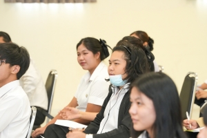 สาขาวิชาภาษาอังกฤษ หลักสูตรศิลปศาสตรบัณฑิต จัดอบรมบุคลิกภาพสู่การประกอบอาชีพให้นักศึกษา