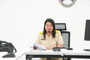 มรภ.เทพสตรี จัดประชุมชี้แจงการแบ่งส่วนราชการภายในมหาวิทยาลัยฯ