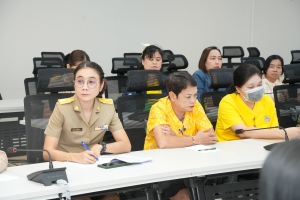 มรภ.เทพสตรี จัดประชุมชี้แจงการแบ่งส่วนราชการภายในมหาวิทยาลัยฯ