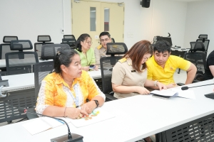 มรภ.เทพสตรี จัดประชุมชี้แจงการแบ่งส่วนราชการภายในมหาวิทยาลัยฯ