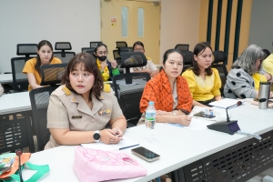 มรภ.เทพสตรี จัดประชุมชี้แจงการแบ่งส่วนราชการภายในมหาวิทยาลัยฯ