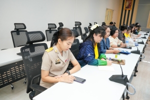 มรภ.เทพสตรี จัดประชุมชี้แจงการแบ่งส่วนราชการภายในมหาวิทยาลัยฯ