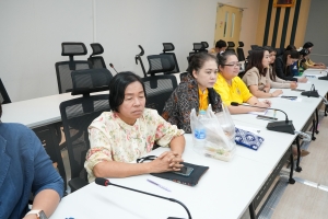 มรภ.เทพสตรี จัดประชุมชี้แจงการแบ่งส่วนราชการภายในมหาวิทยาลัยฯ