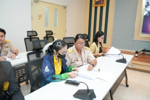 มรภ.เทพสตรี จัดประชุมชี้แจงการแบ่งส่วนราชการภายในมหาวิทยาลัยฯ