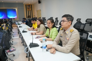 มรภ.เทพสตรี จัดประชุมชี้แจงการแบ่งส่วนราชการภายในมหาวิทยาลัยฯ