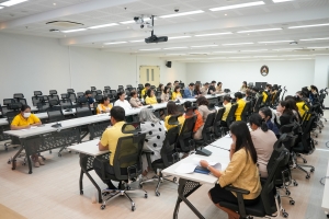 มรภ.เทพสตรี จัดประชุมชี้แจงการแบ่งส่วนราชการภายในมหาวิทยาลัยฯ